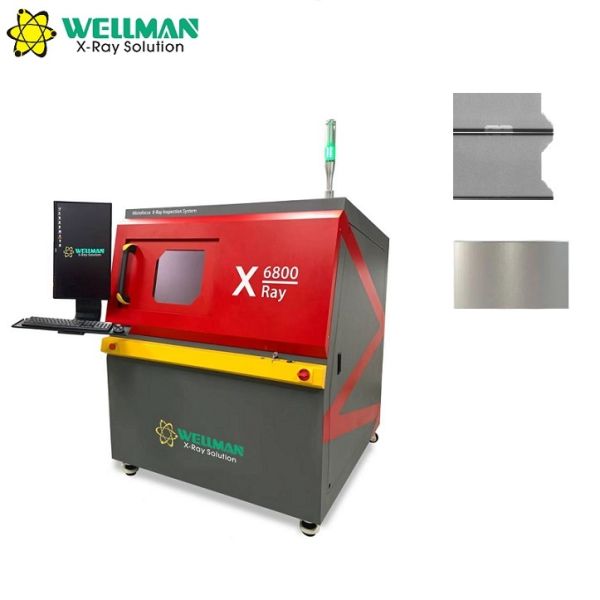 Industrial X-ray Inspection System with 10000+ Hours Tube Lifetime 200μA Max Tube Current and 1536*1536 Resolution for PCB Inspection