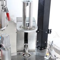 Máquina rotativa de enchimento e vedação de cápsulas de café Nespresso de pequeno porte fabricada na China