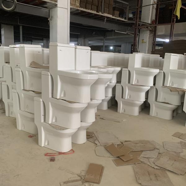 Factory Wholesale Bathroom Sanitary Ware Smart Wc Toilet Bowl Ceramic Washdown One Piece Toilet Seat