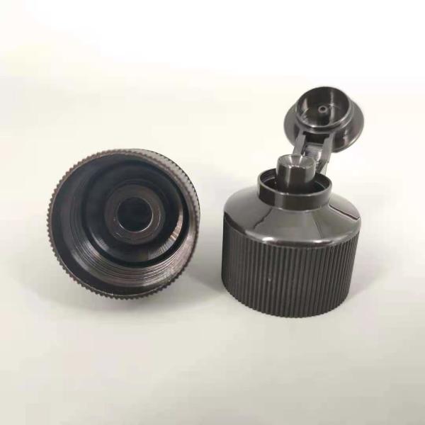 16mm 24mm 28mm 38-400 Plastic Shampoo Flip Top Pour Spout Caps Cosmetic Packaging