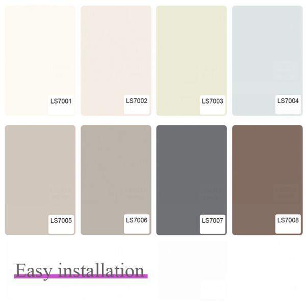 Кожа внутреннего художественного оформления администрации чувствует ширину 1.22m панелей стены PVC