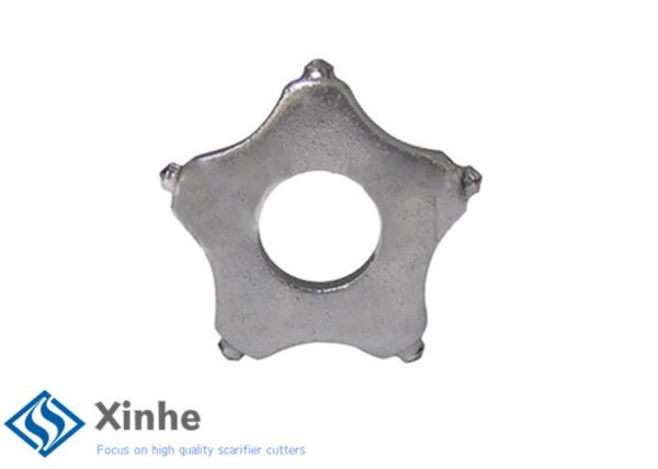 Pavement Cleaning Scarifier Tungsten Carbide Milling Cutters 5 PT , Tct Cutter 5 Tips Edco Parts