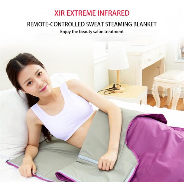 Customizable Infrared Portable Sauna Blanket with 110V-240V Voltage and Oxford Fabric