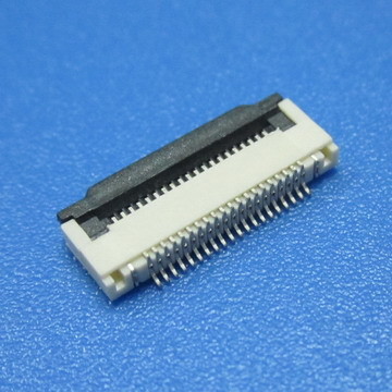 FPC CONNECTOR 0.5MM PITCH T/C 25PIN SMT
