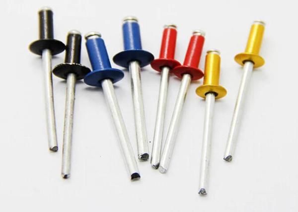 4.8mm Metal Rivet Alloy Aluminum 5056 Anodized Black Pop Rivets High Strength