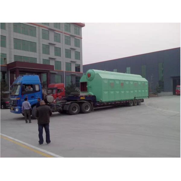 8 T/H Singl Drum Coal Fired Steam Boiler Safe Outdoor Coal Stoker Boiler