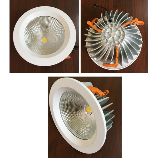 Waterpoof IP65 Recessed LED Down lights 8 INCH Cut Out 208mm 40W Warm white