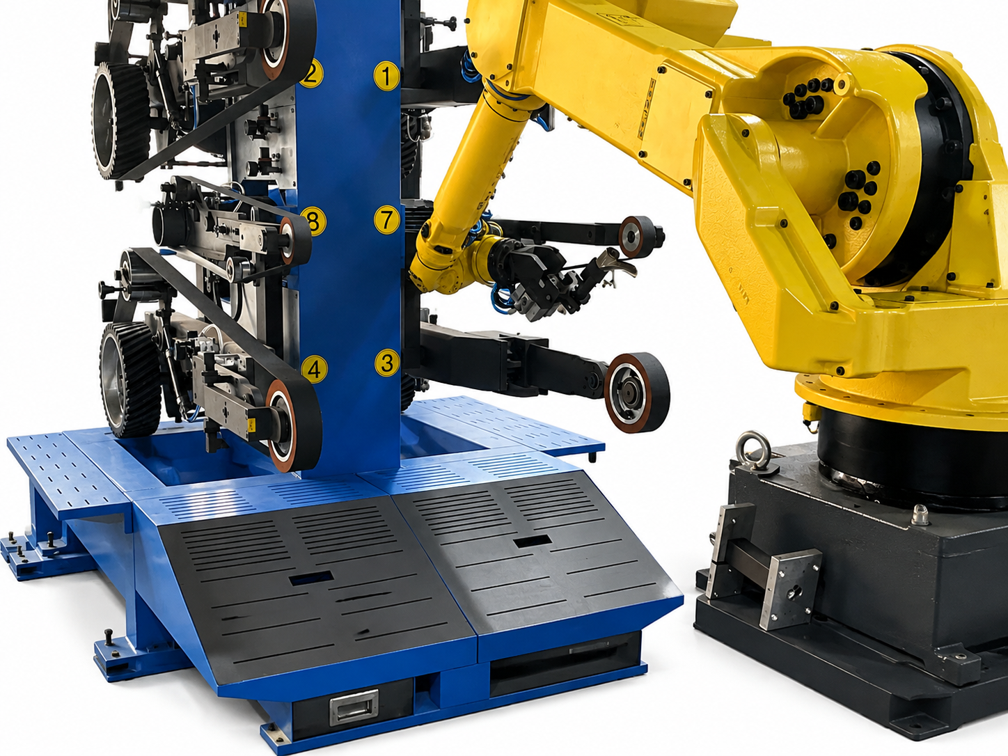 Adaptive Polishing System Robotic Buffing Machine For Knife