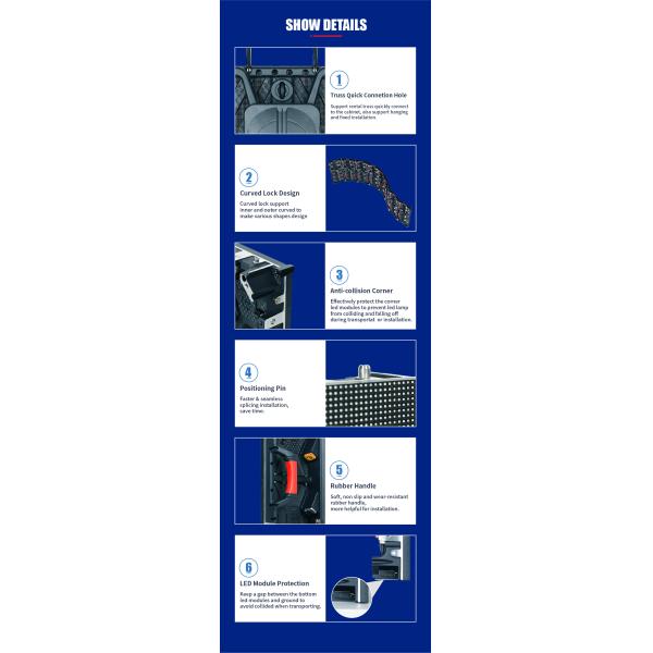 Стена СИД P3.91 4K 3840Hz 500X1000mm видео- для рекламировать прокат
