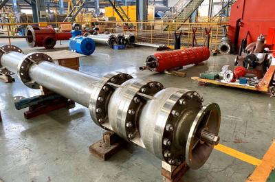 2 a fase FM aprovou a bomba de fogo vertical da turbina ajustada com o motorista do motor bonde