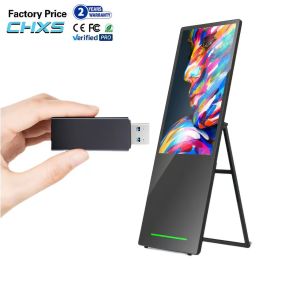 CH Floor Standing Lcd Digital Signage 32 43 55 65 Inch Vertical Poster