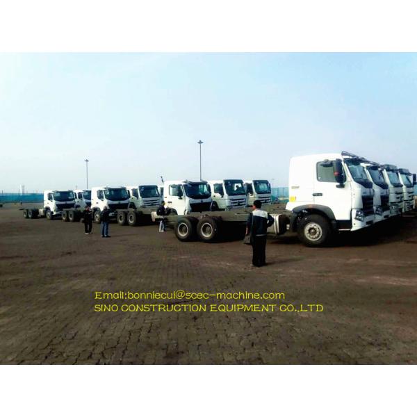 Diesel Fuel Type Heavy Duty Tractor Truck Chassis 6x4 Cargo Semi Trailers