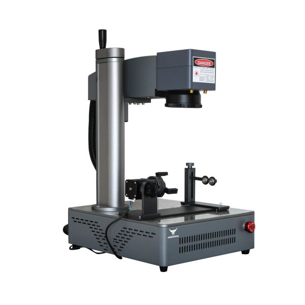 30W Handheld Portable Fiber Laser Marking Machine with 0.001mm Precision Air-Cooled Design