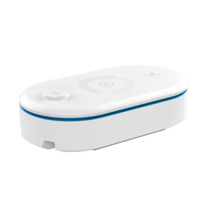 Estação de carregamento sem fio do esterilizador UVC para Iphone Iwatch Airpods