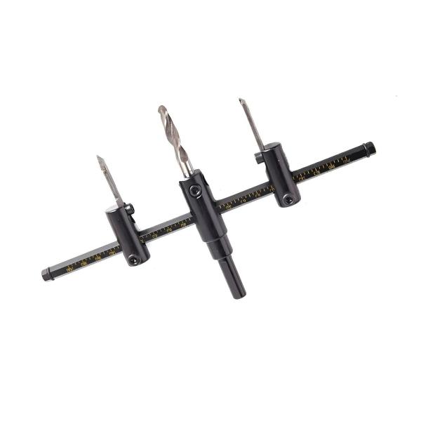 30mm-200mm Adjustable Circle Hole Cutter For Wood Plastic And Composites