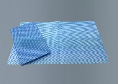Foodservice Kitchen Cleaning Wipes Multipurpose Blue Color Economical Low Lint