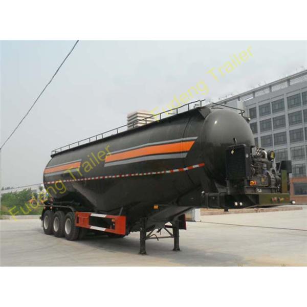 3 axles Dry Bulk Trailer Powder Cement Tanker Semi Trailer With 25ton-40ton