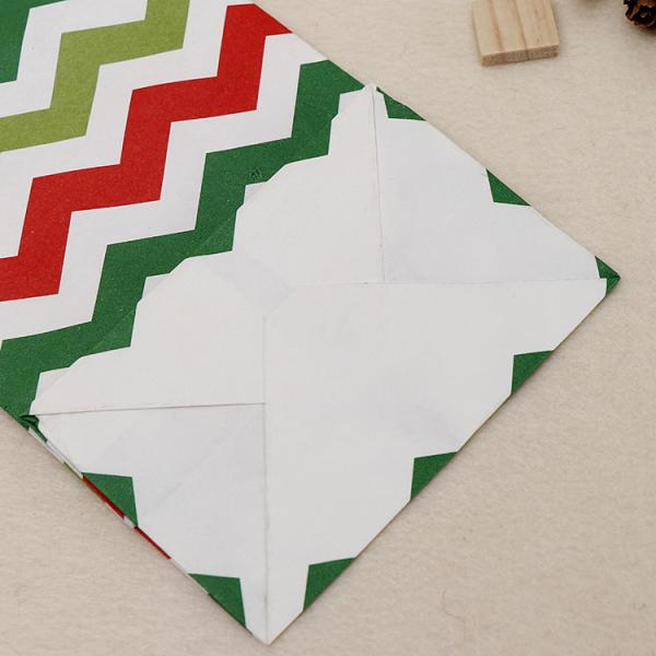 Fancy Fête de Noël Favour Gift Kraft Sac en papier avec poignée Couleur personnalisée Accepté