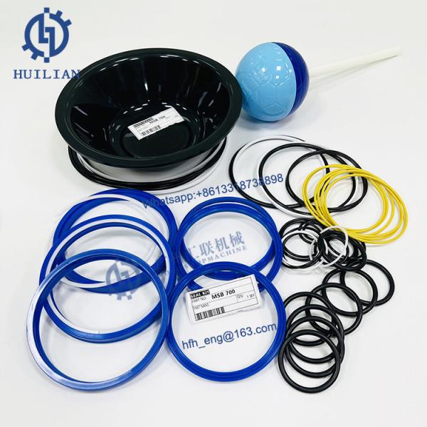 MSB700 B4007320 SAGA Excavator Attachment Rock Hydraulic Repair Kit Breaker Hammer Spare Parts Seal Kit