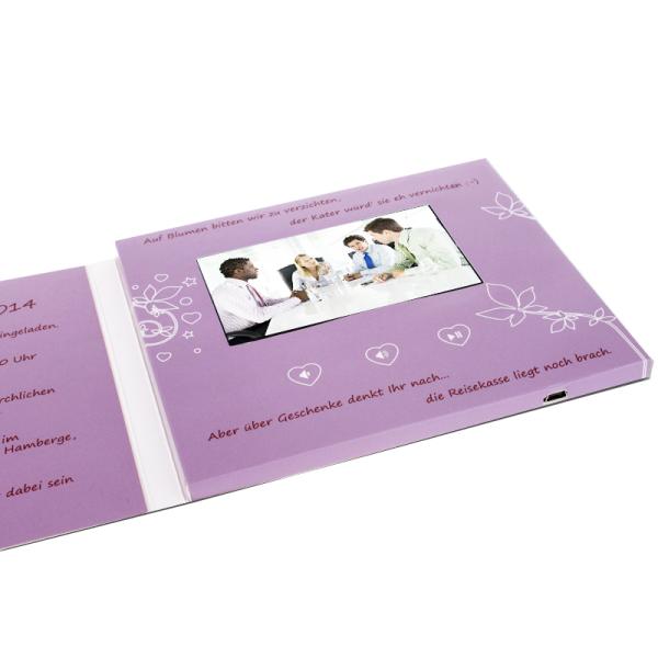 Regional Feature Digital Video Mail Card with 16 9 Ratio