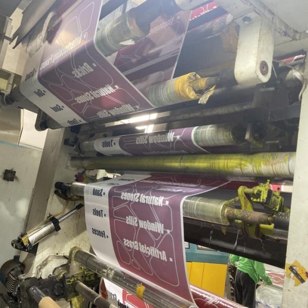 Discharging Spout U Type BOPP Printed Bags 100x120cm 2 Ton Big Bag