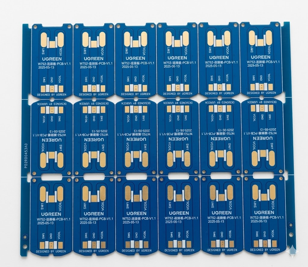 Custom Double-sided PCB 2-Layer FR-4 with ENIG Gold-Plated RoHS & ISO Certified High TG FR4 Material
