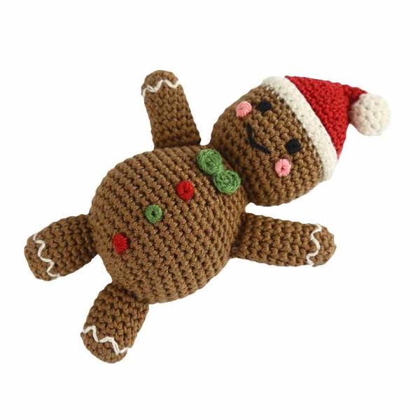 Handmade расчесываемая кукла сплетенная хлопком вязания крючком 20cm