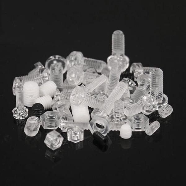 6-32 Clear Countersink Acrylic Screws Bolts