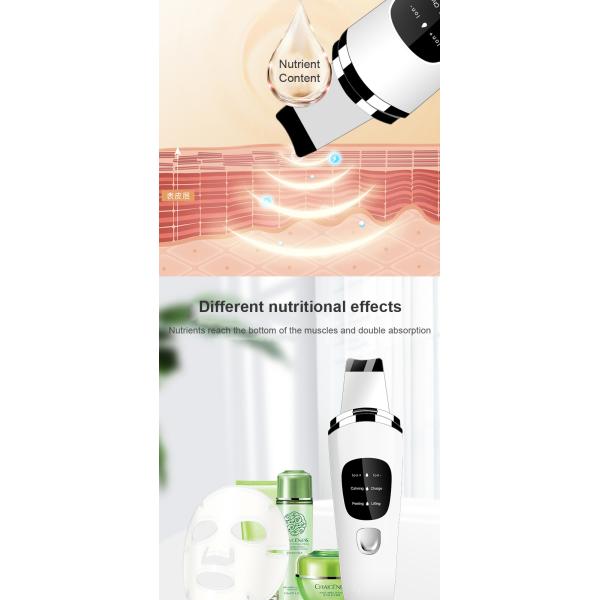 USB Plugs Blackhead Remover Ultrasonic Skin Scrubber for Deep Cleaning and Moisturizing