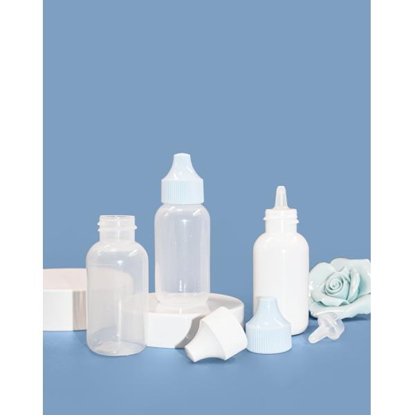 30 ml de frasco com rosca PE Boca Dupla Camada Protetor Solar Frasco de Cuidados da Pele Embalagem UKL34