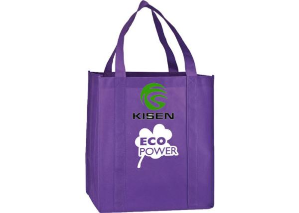 Reusable Non Woven Polypropylene Bags , Supermarket / Grocery Non Woven Carry Bags