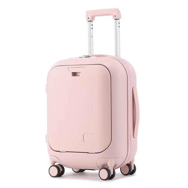 Strong PP Hard Shell Cabin Luggage Anti Impact Kids Carry On Suitcases