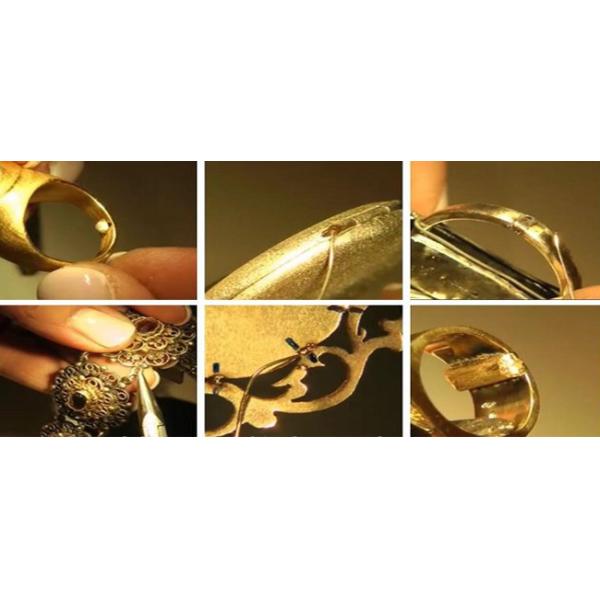 90J Desktop Fiber Laser Welding Machine For Gold And Sliver Jewellry Soldering