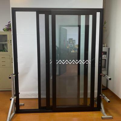 Interior Aluminium Sliding Glass Doors With Double Tempered Glaze Patio Door