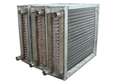 3 - 25mm Fin Pitch Heat Exchanger Equipment Copper Fin Tube Air Cooler