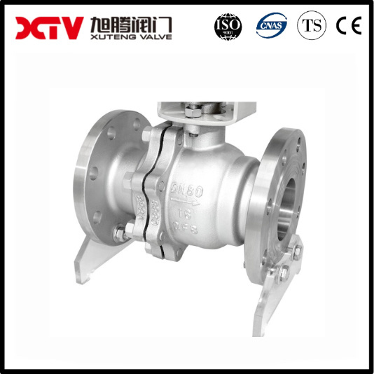 Carbon Steel High Platform Floating Ball Valve GB PN16 with Net Torque 7n.M-1250n.M