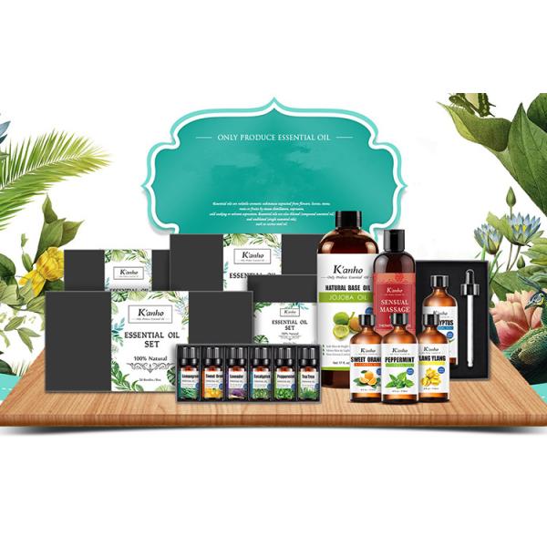 Wholesale 10ml Natural 100% Pure Essential Oil For Aroma Diffuser Body Facial Care SPA Fragrance Aromatherapy