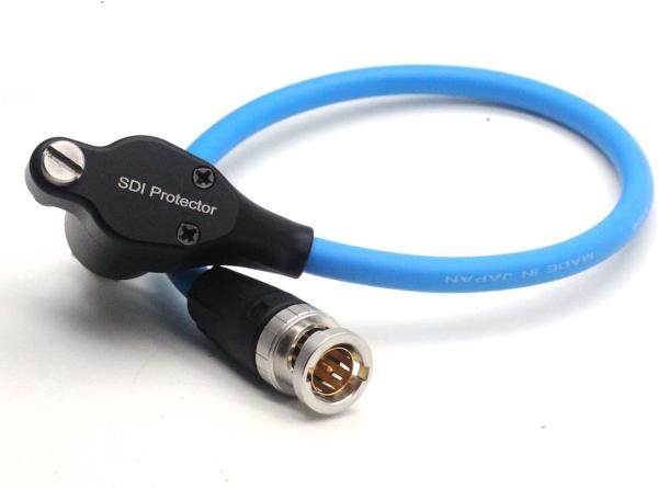 12G HD SDI Camera Cable BNC Male To Female 6 Inches Length For Cameras