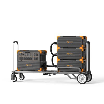 Générateur solaire LFP Lithium UPS 2400W Max. Chargement PV 3600W Sortie CA