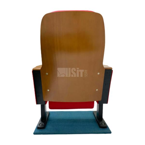 Contemporary Auditorium Theater Seating Stackable Padded Folding Prayer Chair