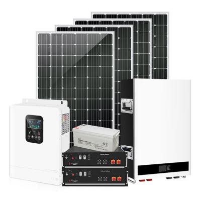 SESS-PROT completo fora dos jogos solares da grade com as baterias de lítio 1000W-7200W