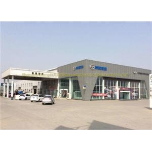 Мастерская стальной структуры выставочного зала автомобиля структуры железного каркаса АСТМ БС