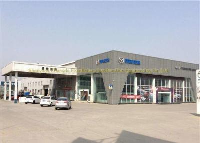 ASTM BS Steel Frame Structure Car Showroom Steel Structure Workshop