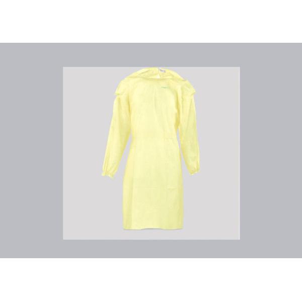 Robes jetables perméables à l'air de chimiothérapie, robe d'isolement avec la