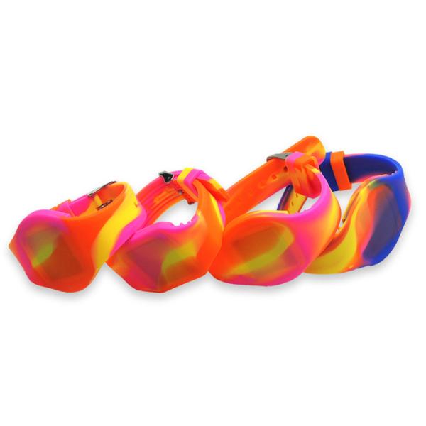 Creative camouflage Children's Silicone Watch LED fruit gift custom OEM Pantone logo sign electric watch