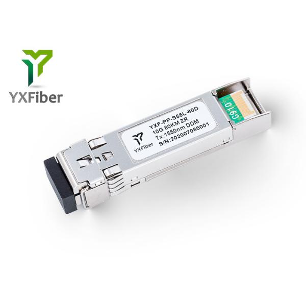 CISCO Compatible 10G 1550nm 80km LC Sfp+ Transceiver Modules