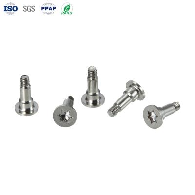 OEM Custom Star Head Low Profile Heads Step Screws With Plain Coating