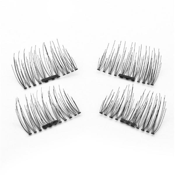 Double Magnetic Eye Makeup Eyelashes Long Fake Eyelashes Synthesis Materials