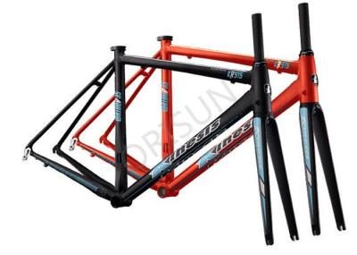 Outer Cables Routing Scandium Bike Frame , 53cm Full Carbon Bike Frame