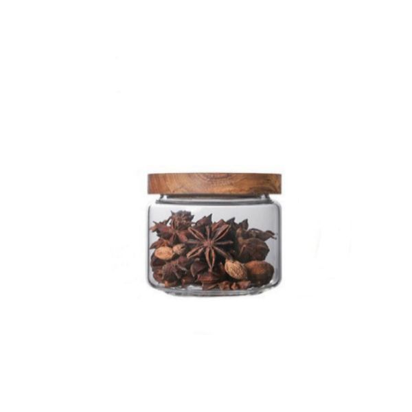 Large Capacity High Borosilicate Glass Storage Jar For Food Bean Spaghetti Coffee Bean